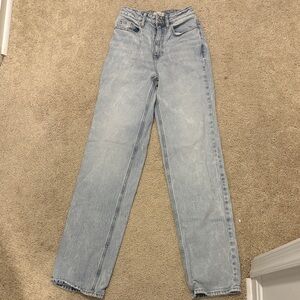 PacSun Light Wash Straight Leg Jeans